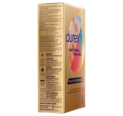 Durex - Naturalne Prezerwatywy Natural Feeling 8 szt